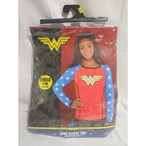 Wonder Woman Child Long-Sleeve Shirt Child Small/Medium Costume Dress Up DC